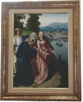 Quadro Santa Dymphna Ou Dimpina, Mod.04 Tam.53x43cm. Angelus