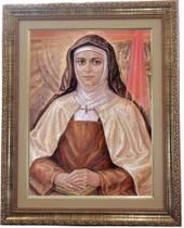 Quadro Santa Edith Stein, modelo 03, Tam. 53x43cm. Angelus Quadro Santa Edith Stein, modelo 03, Tam. 53x43cm. Angelus