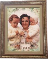 Quadro Santa Gianna Beretta Molla, Mod. 01, 53x43cm. Angelus Quadro Santa Gianna Beretta Molla, Mod. 01, 53x43cm. Angelus