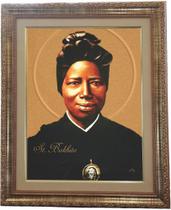 Quadro Santa Josephina Bakhita, mod. 01, 53x43cm. Angelus Quadro Santa Josephina Bakhita, mod. 01, 53x43cm. Angelus