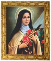 Quadro Santa Teresinha do Menino Jesus, 01, 30x25cm. Angelus Quadro Santa Teresinha do Menino Jesus, 01, 30x25cm. Angelus