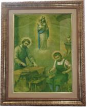 Quadro São Crispim E Crispiniano, Mod.2, Tam53x43cm. Angelus Quadro São Crispim E Crispiniano, Mod.2, Tam53x43cm. Angelus