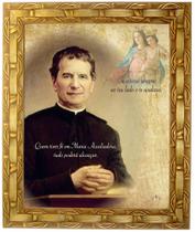 Quadro São João Bosco, Mod. 08, Tam. 30x25cm. Angelus Quadro São João Bosco, Mod. 08, Tam. 30x25cm. Angelus