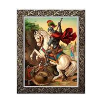 Quadro São Jorge 1 com moldura