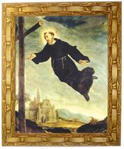 Quadro São José de Cupertino, Mod. 01, Tam.30x25cm. Angelus