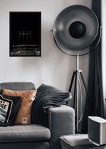 Quadro São Paulo FC Ícone com Vidro e Moldura Preta Tam:A4 Quadro São Paulo FC Ícone com Vidro e Moldura Preta Tam:A4