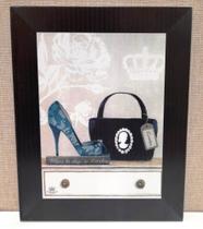 Quadro sapato azul 25,5x20,5 - zenir disarz Quadro sapato azul 25,5x20,5 - zenir disarz