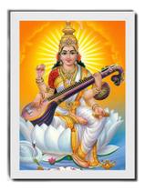 Quadro Saraswati Deusa Das Artes E Talentos Hinduísmo Quadro Saraswati Deusa Das Artes E Talentos Hinduísmo