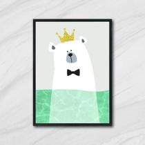 Quadro Sea Bear II 33x24cm - com vidro