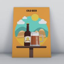 Quadro sem moldura Alcool 12 M2