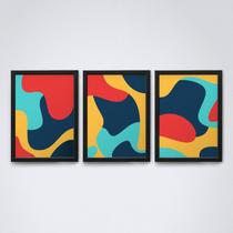 Quadro sem moldura Backgrounds Abstratos 07