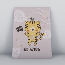 Quadro sem moldura be wild Ilustra-ao-20-M2 Quadro sem moldura be wild Ilustra-ao-20-M2
