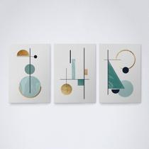 Quadro sem moldura formas geometricas Conjunto10 Quadro sem moldura formas geometricas Conjunto10