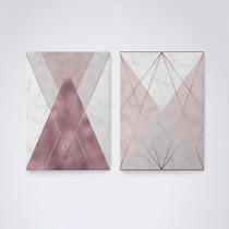 Quadro sem moldura formas geometricas Conjunto40 Quadro sem moldura formas geometricas Conjunto40