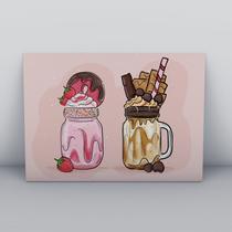 Quadro sem moldura Milkshake 55 M2 Quadro sem moldura Milkshake 55 M2