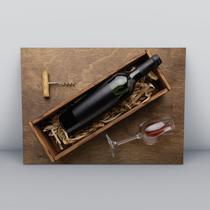 Quadro sem moldura Vinho 65 M2