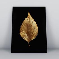 Quadro sem moldurabuda em dourado com fundo preto Quadro sem moldurabuda em dourado com fundo preto