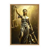 Quadro Senhora Da Justiça Direito Advogado Escritório