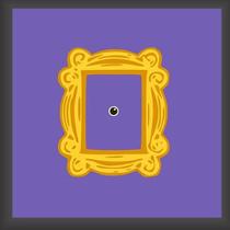 Quadro ser fr144 friends moldura 28x28