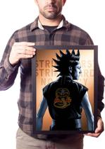 Quadro Serie Cobra Kai Arte Falcão