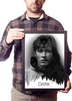 Quadro Serie Dark Arte Poster Moldurado