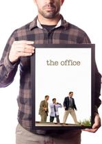 Quadro Série The Office Sitcom Poster Na Moldura Decoração