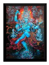 Quadro Shiva Deus Destruidor E Regenerador Arte Hinduísmo