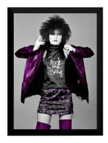 Quadro Siouxsie Sioux Banda Foto Poster Moldurado