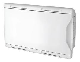 Quadro Sistema Vdi Embutir 30x20 Tv/rede/telefone Krona Branco Quadro Sistema Vdi Embutir 30x20 Tv/rede/telefone Krona Branco