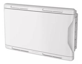 Quadro sistema vdi embutir 30x20 tv rede telefone krona