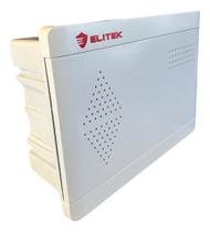 Quadro Sistema VDI Embutir 30x20cm em PVC Antichamas para cabos TV Internet Telefone