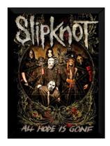 Quadro Slipknot All Hope Is Gone Poster Moldurado 42x29 Cm Quadro Slipknot All Hope Is Gone Poster Moldurado 42x29 Cm