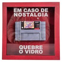 Quadro Snes Nostalgia Sunset Riders Quebre O Vidro - Tenda Medieval
