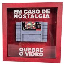 Quadro Snes Side Pocket Com Martelo Decorativo Acrilico Quadro Snes Side Pocket Com Martelo Decorativo Acrilico