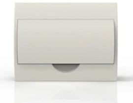 Quadro sobrepor 12 disjuntores din branco enerbras