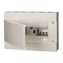 Quadro Sobrepor Eletromar 8/12 Disjuntor Branco Sem Barramento