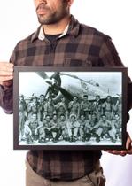 Quadro Soldados Força Aérea Historia Guerra Senta A Púa!