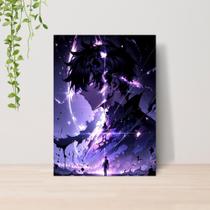 Quadro Solo Leveling Anime A4 Placa MDF 04