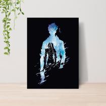 Quadro Solo Leveling Anime A4 Placa MDF 08