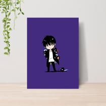 Quadro Solo Leveling Anime A4 Placa MDF 18
