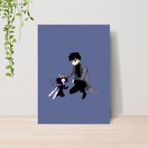 Quadro Solo Leveling Anime A4 Placa MDF 20