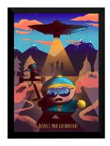 Quadro South Park Arte Eric Cartman Poster Moldurado Quadro South Park Arte Eric Cartman Poster Moldurado