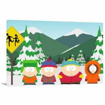Quadro South Park decorativo com Tela em Tecido Quadro South Park decorativo com Tela em Tecido