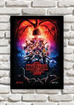 Quadro Stranger Things 2 temporada Quadro Stranger Things 2 temporada