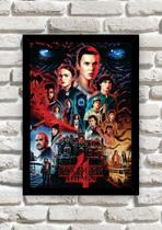 Quadro Stranger Things 4 Temporada Quadro Stranger Things 4 Temporada