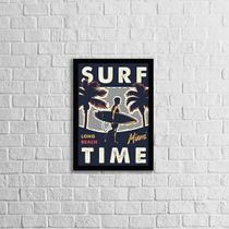Quadro Surf Time 24x18cm Quadro Surf Time 24x18cm