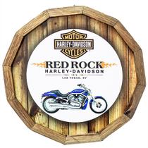 Quadro tampa de barril rústico - hd - red rock