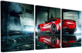 Quadro Tela Canvas Carros Ferrari Vermelha Decorações Interiores Quadro Tela Canvas Carros Ferrari Vermelha Decorações Interiores