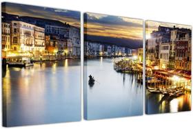 Quadro Tela Canvas Cidade Veneza Itália Decorações Interiores Quadro Tela Canvas Cidade Veneza Itália Decorações Interiores
