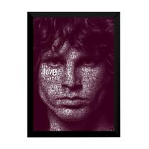 Quadro The Doors Jim Morrison Arte Poster Moldurado Quadro The Doors Jim Morrison Arte Poster Moldurado